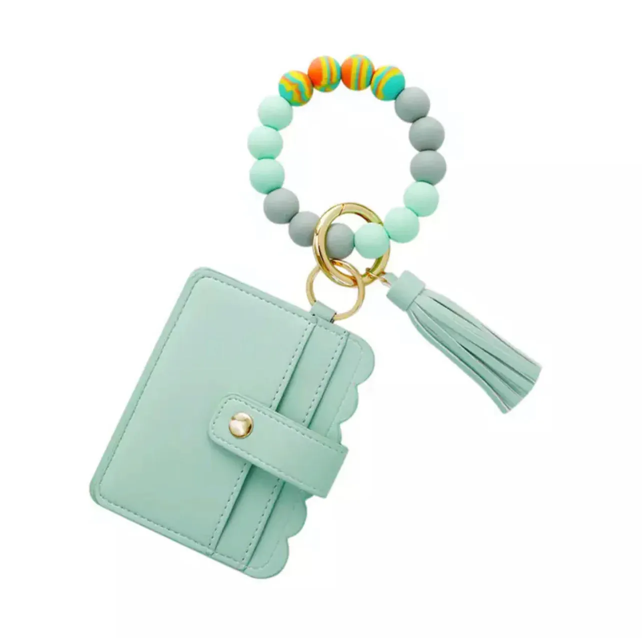 Mavi Bandz Wristlet Tassel Keychain Wallet