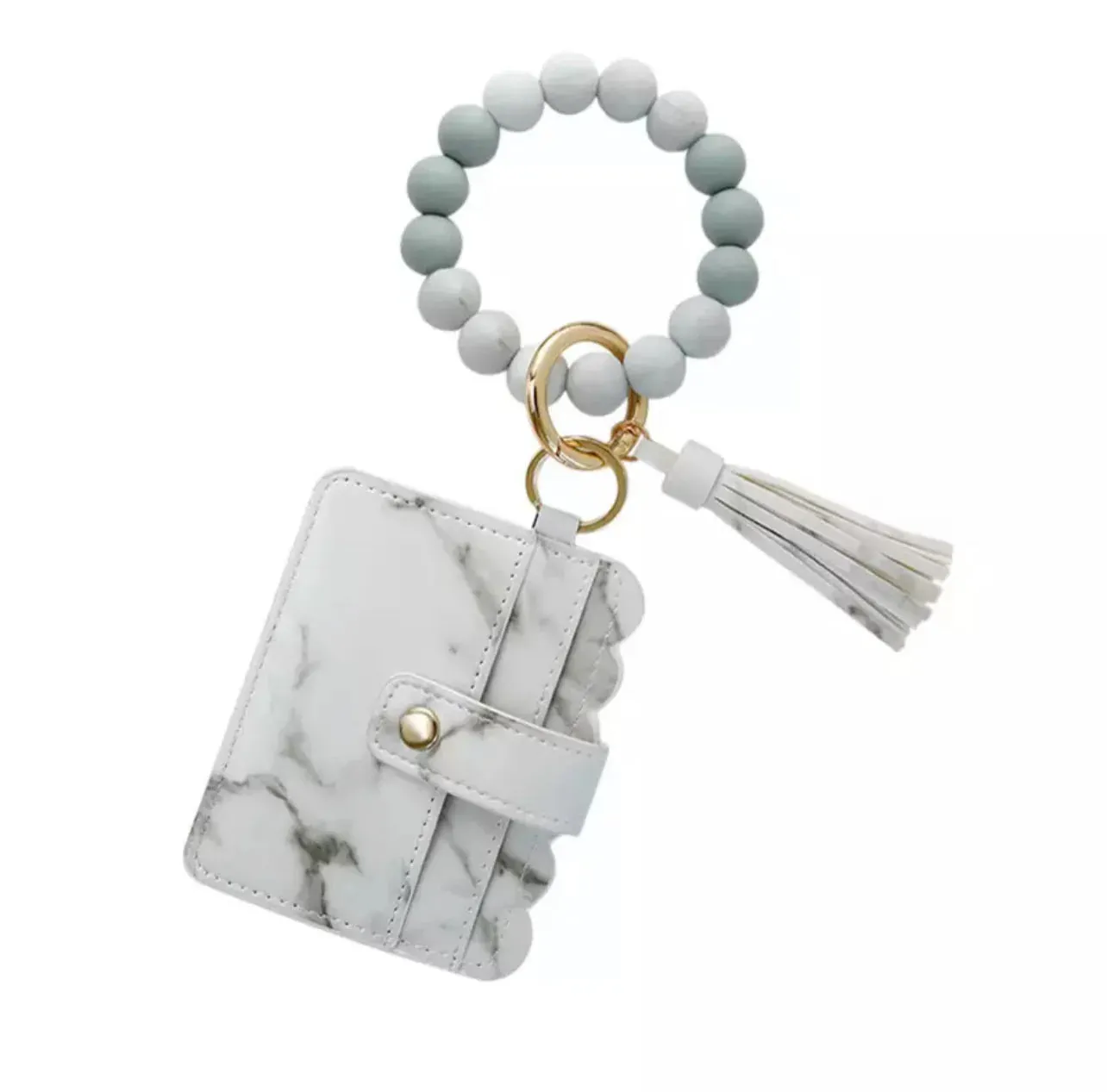 Mavi Bandz Wristlet Tassel Keychain Wallet
