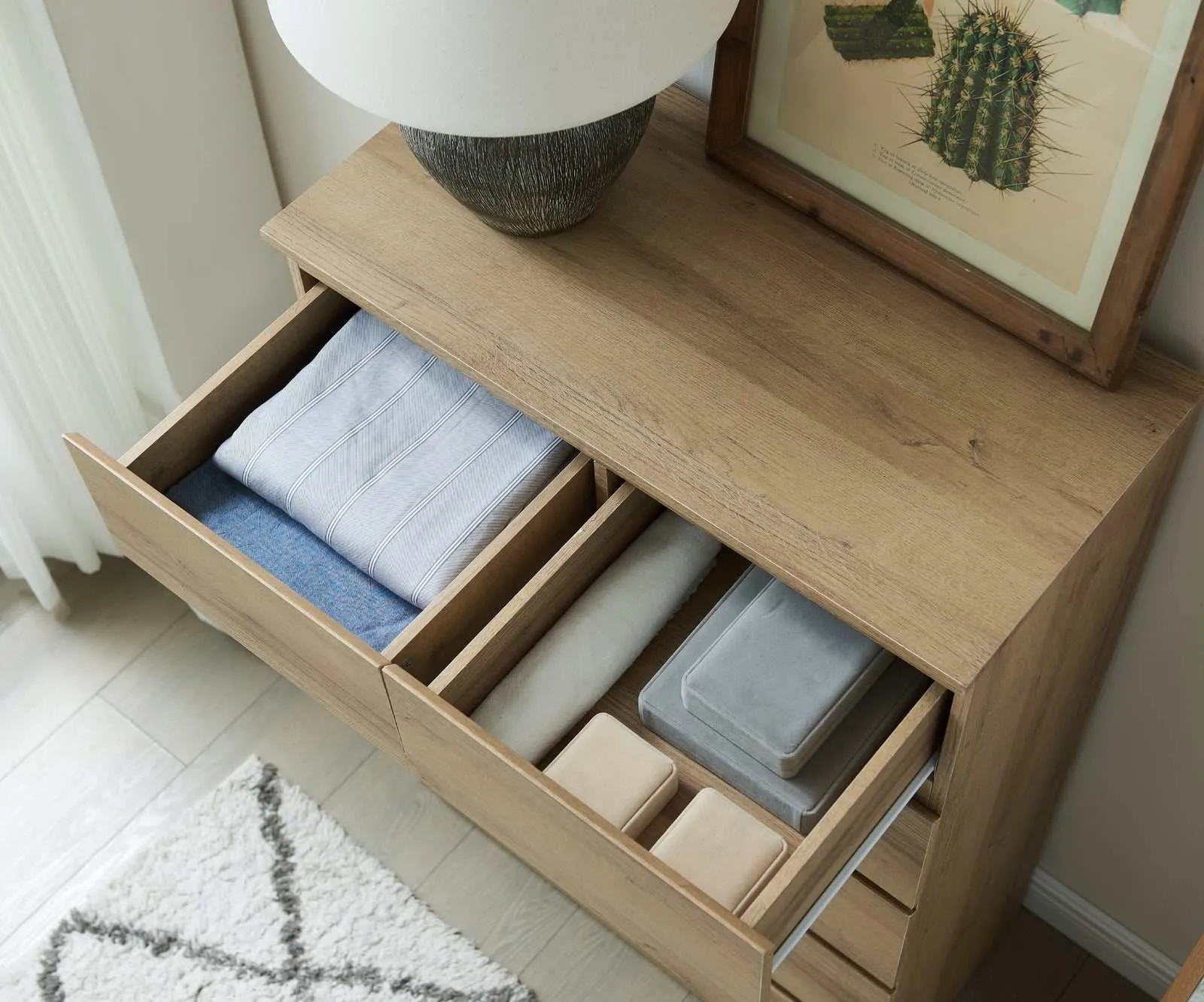 MerryLuk 12 Drawers Double Chest of Drawers