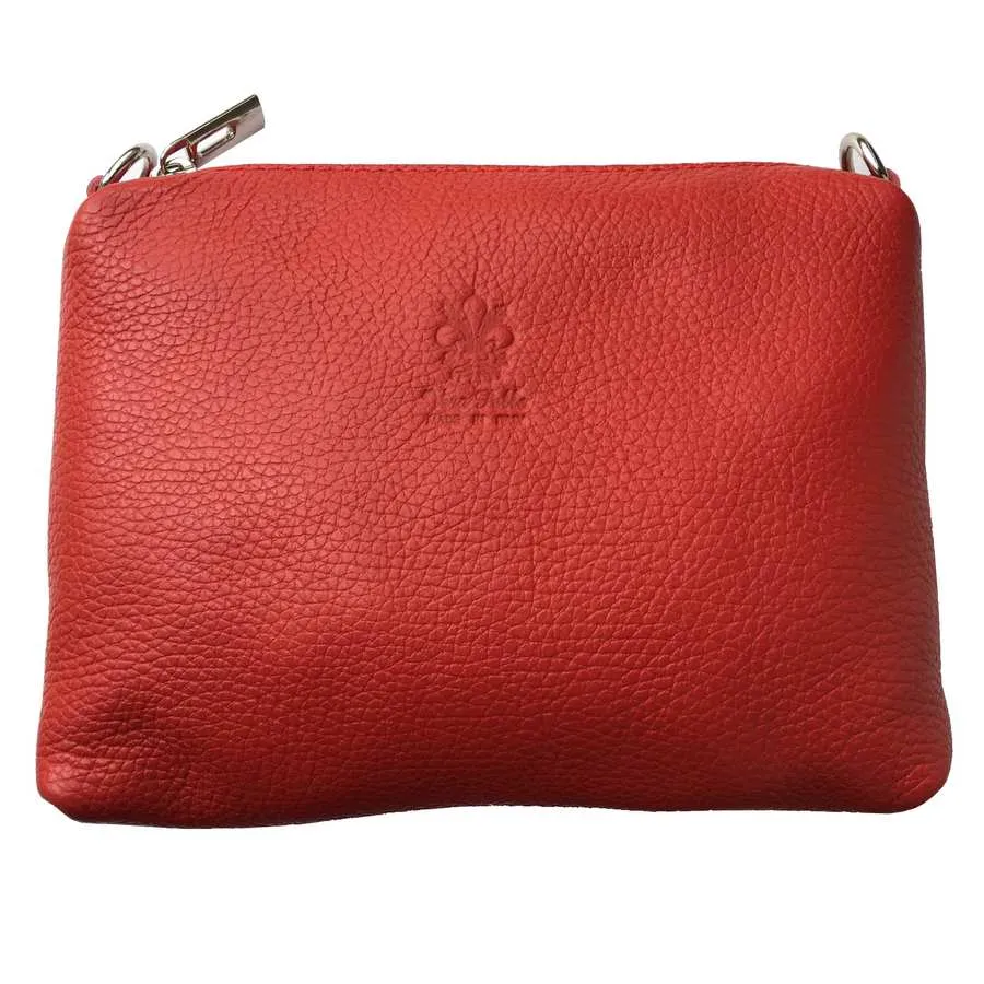 Multi-use Italian Leather Tote with Pouch