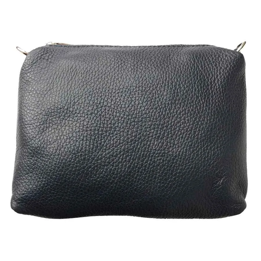Multi-use Italian Leather Tote with Pouch