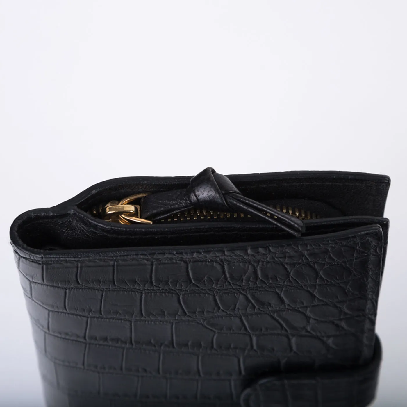 Nero Crocodile Wallet