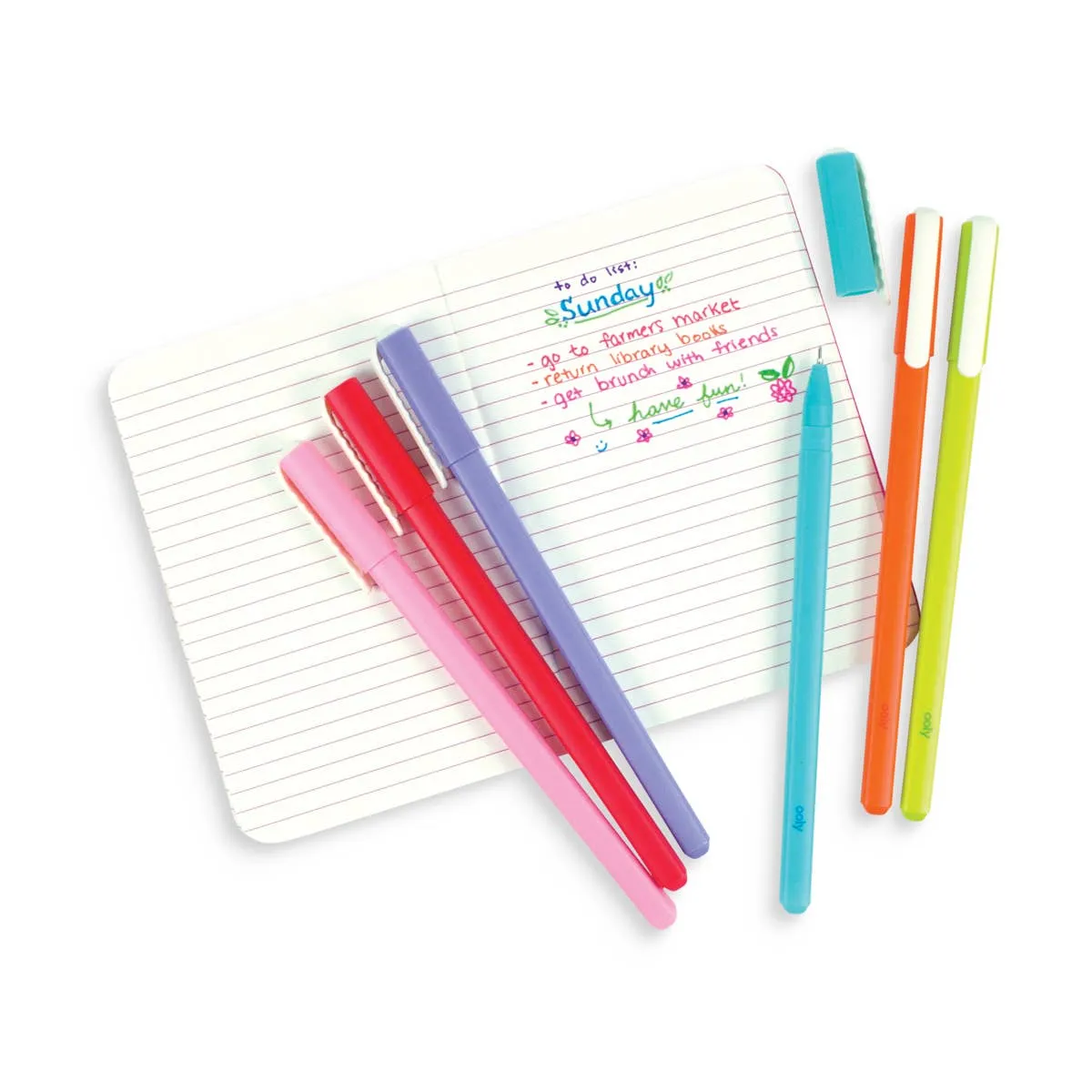 OOLY - Fine Lines Gel pens set of 6