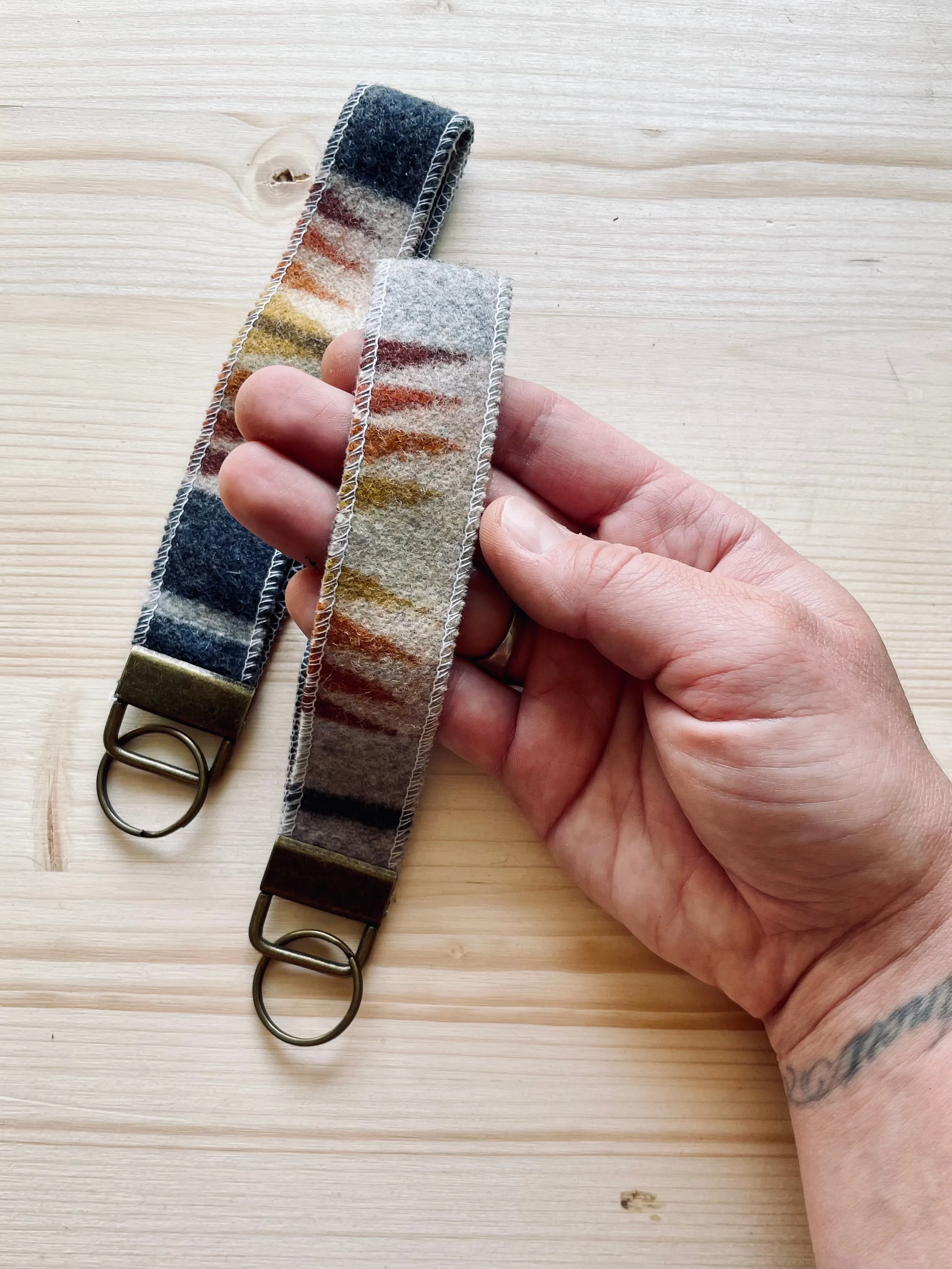 Pendleton Wristlet Keychains