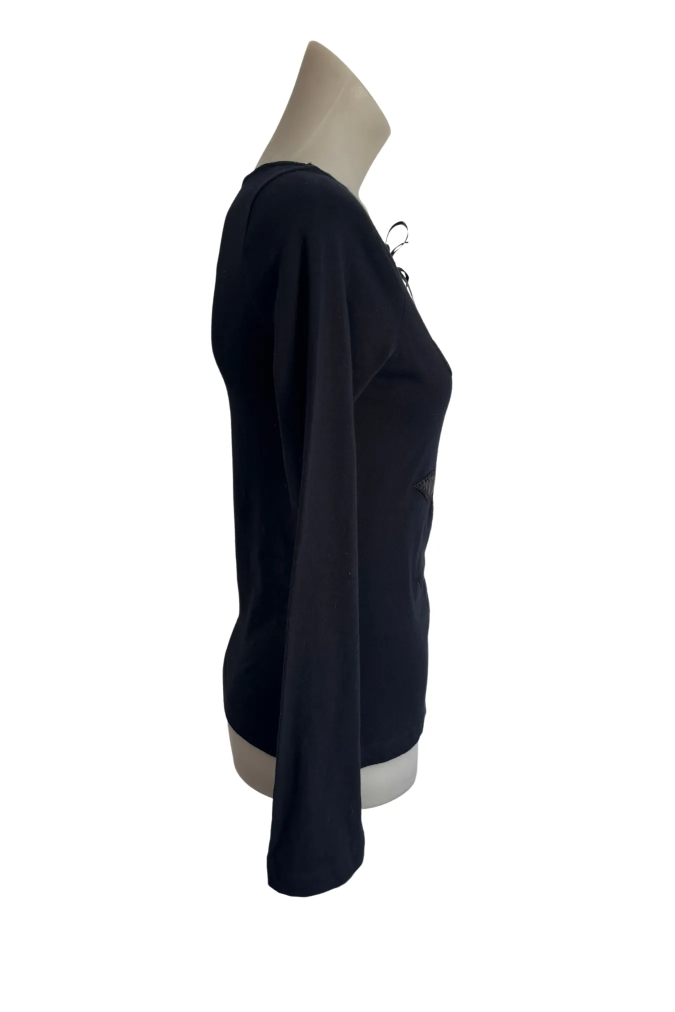 Per Una black tie up blouse, 10