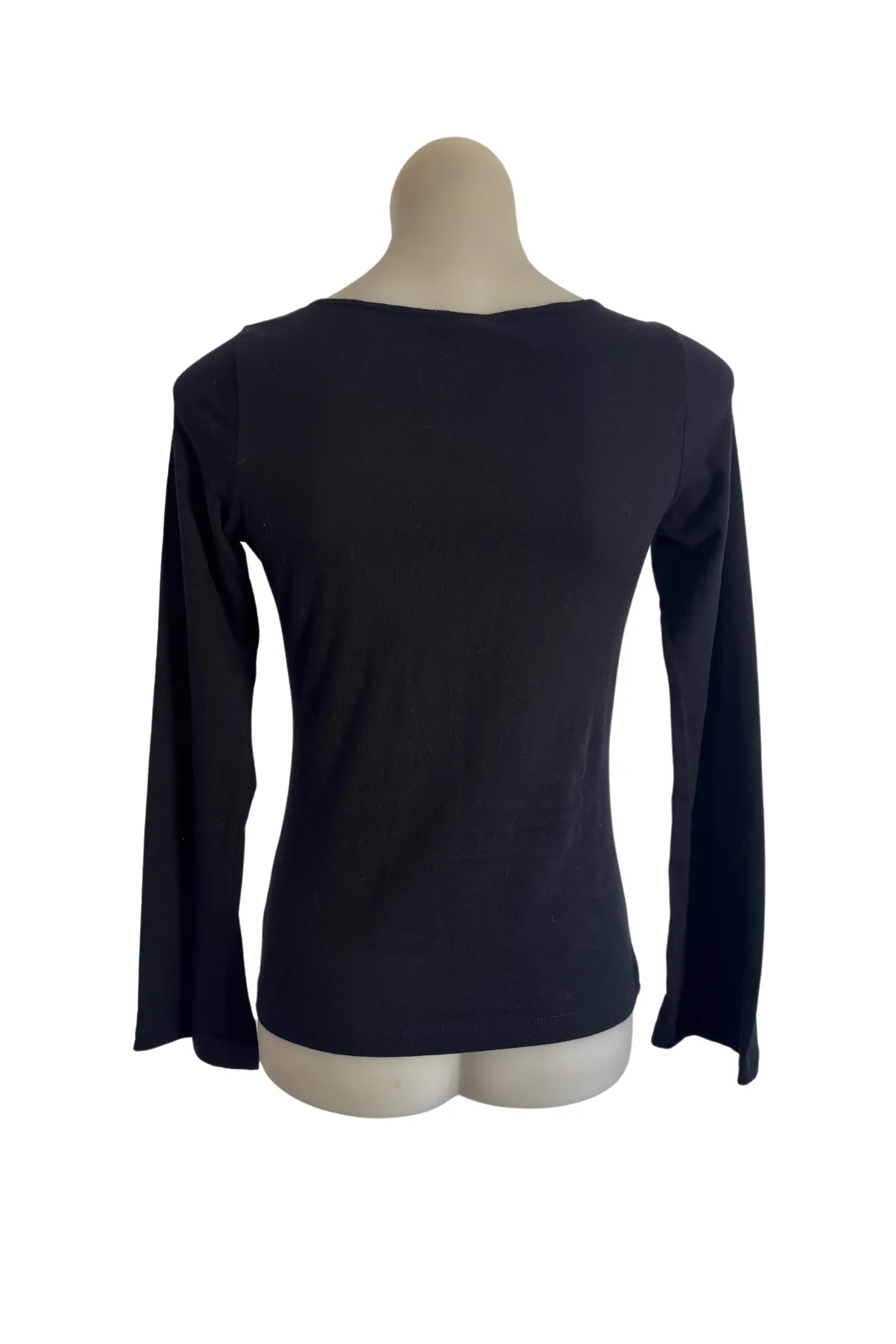 Per Una black tie up blouse, 10