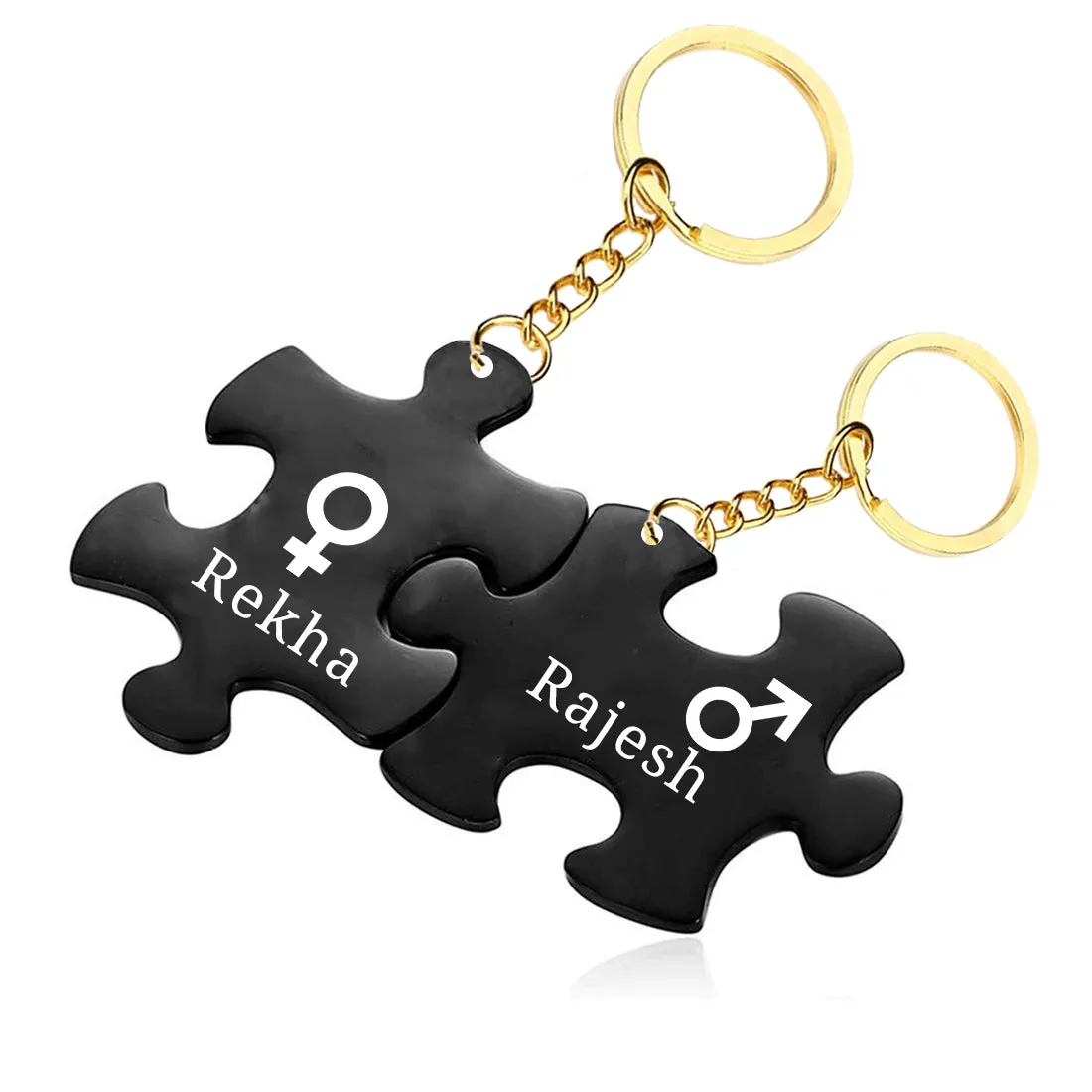 Personalized Keychain For Couples Acrylic Key Chain Set of 2