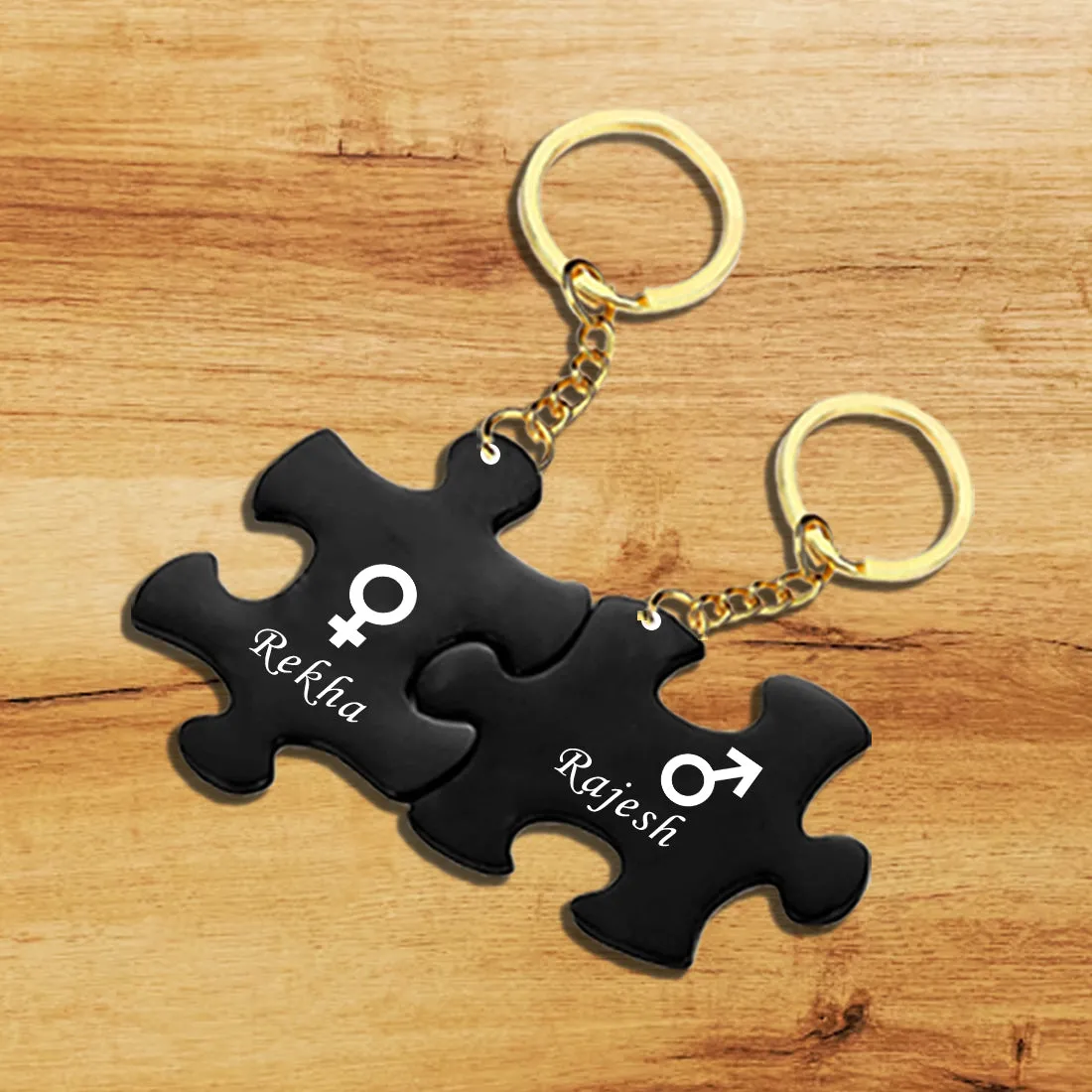 Personalized Keychain For Couples Acrylic Key Chain Set of 2