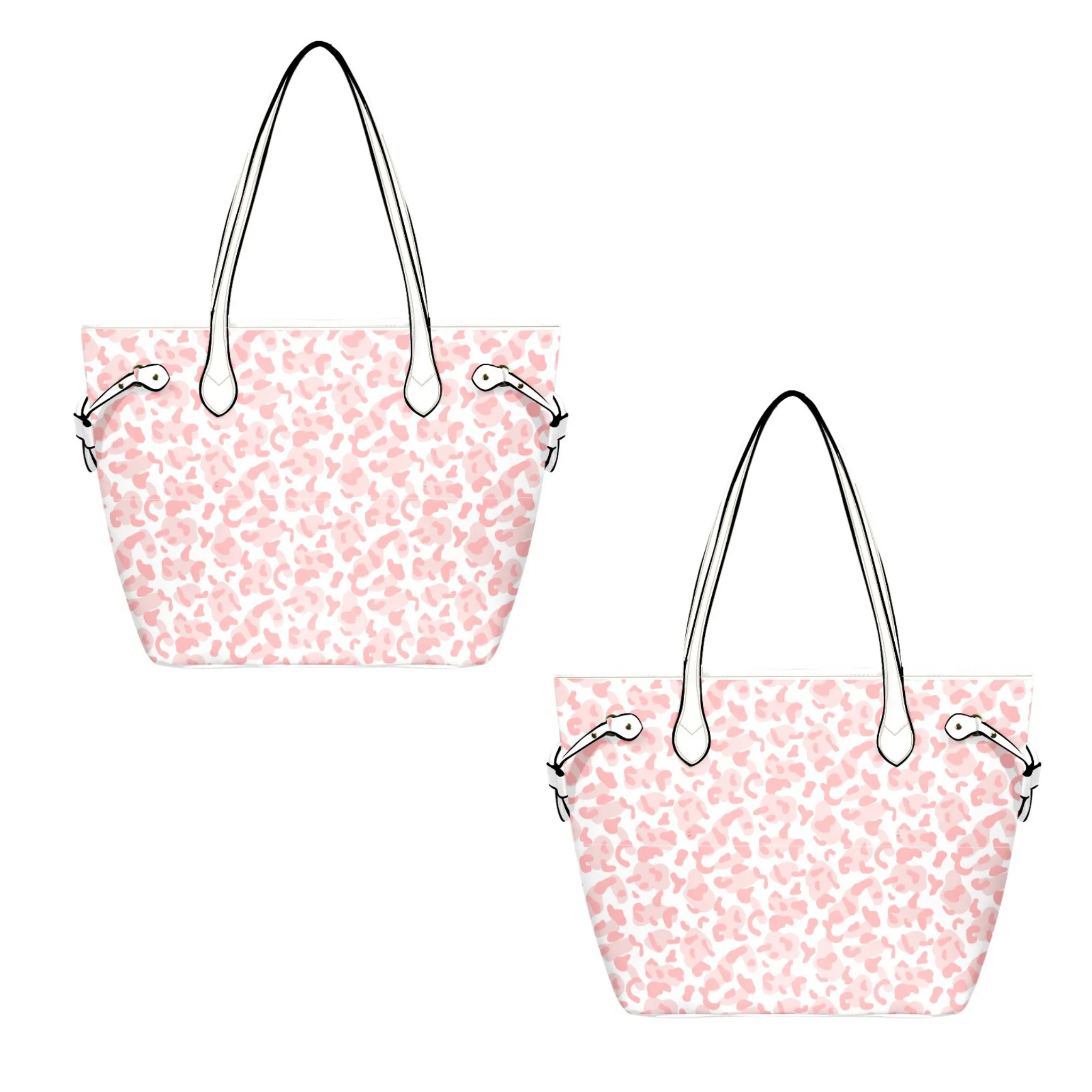Pink Cheetah Leather Bag | Stylish Cheetah Print Design | Perfect Gift for Her | Elegant & Durable Fashion Tote