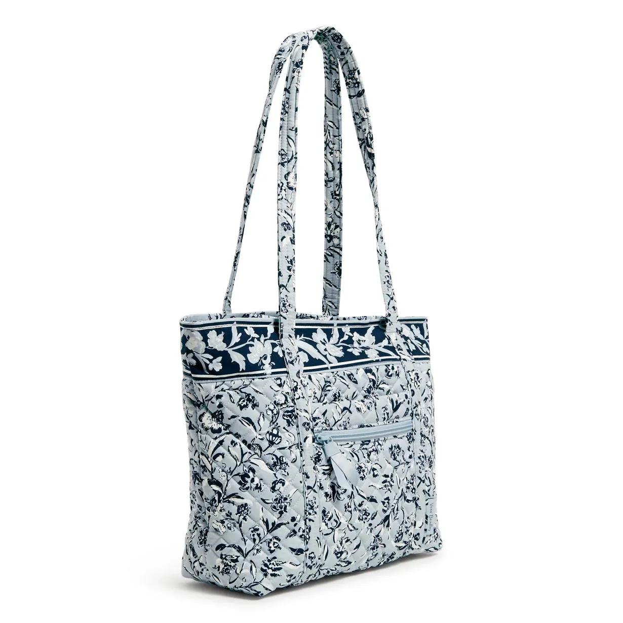 Small Vera Tote Bag - Perennials Gray