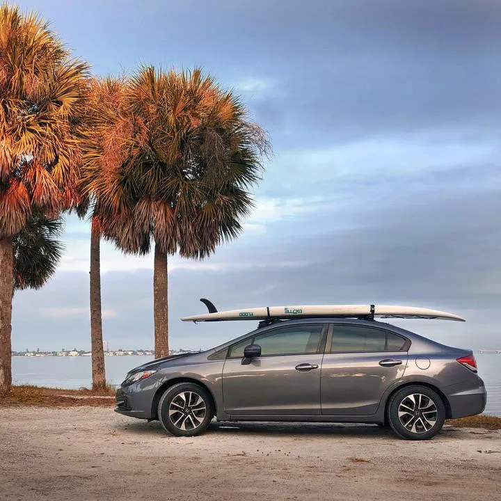 Suction Mount SUP & Surf Roof Rack | Universal Board Rack