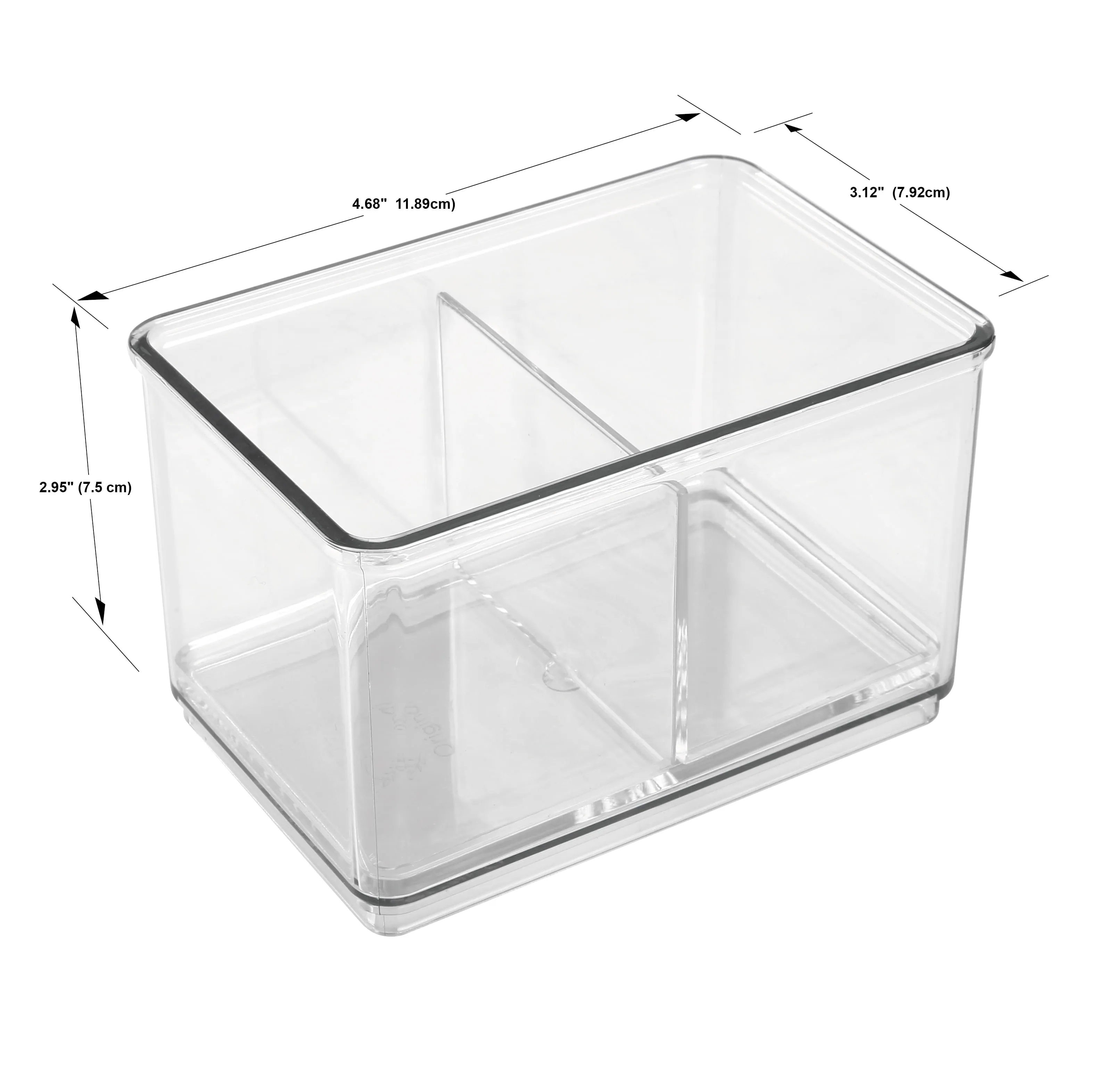 The Home Edit Office Drawer Edit Organizer, 6 Pieces, Clear