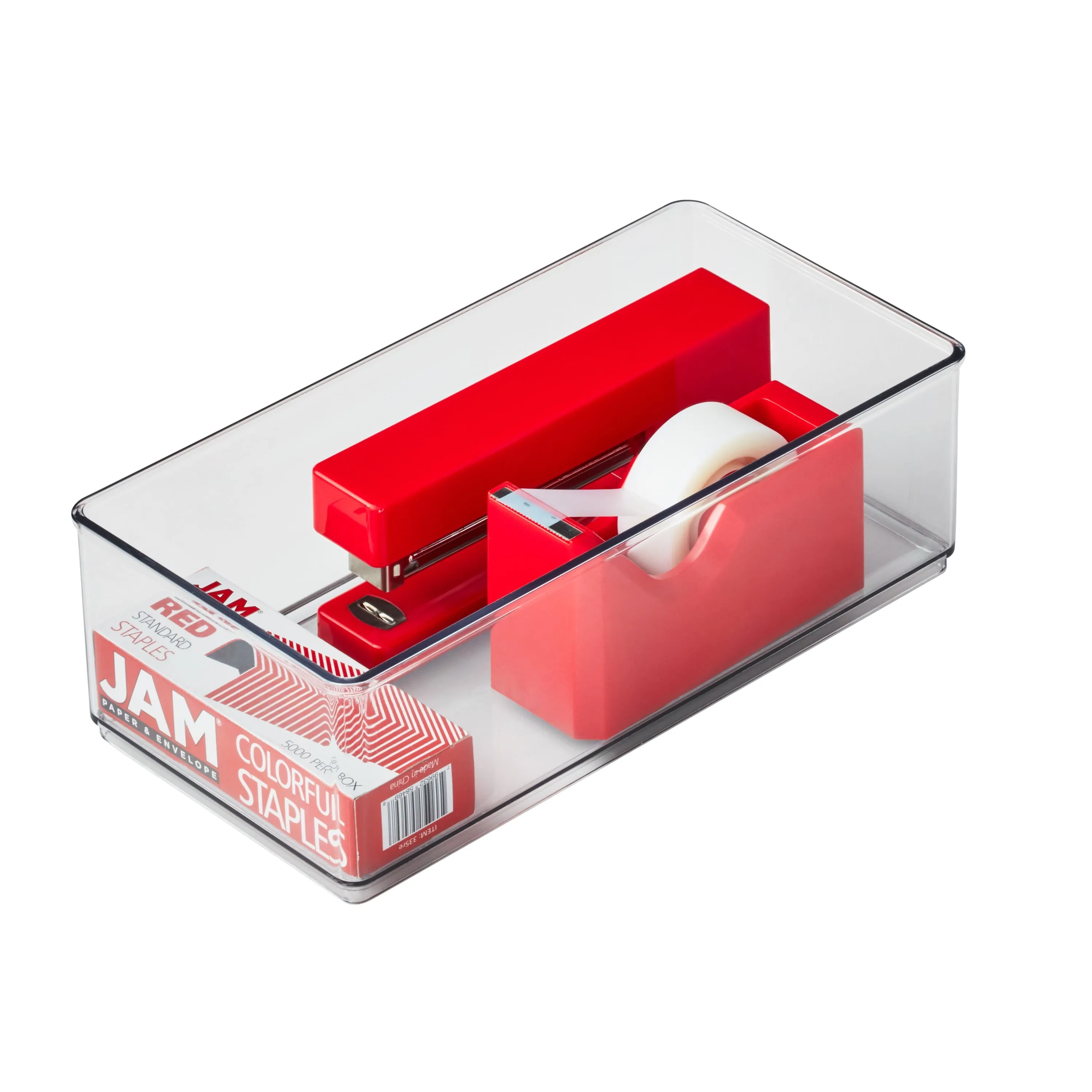 The Home Edit Office Drawer Edit Organizer, 6 Pieces, Clear