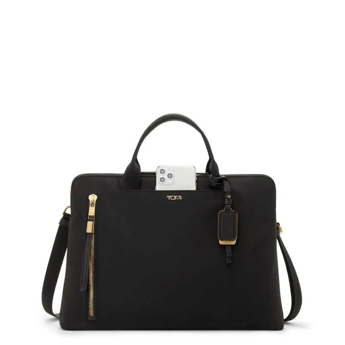 Tumi Voyageur Benin Laptop Carrier - Black/Gold