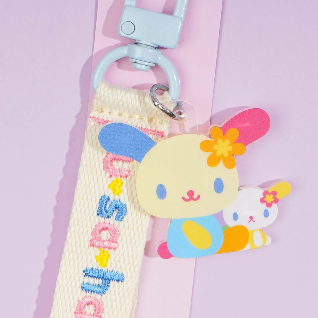 Usahana Embroidered Tag Key Holder