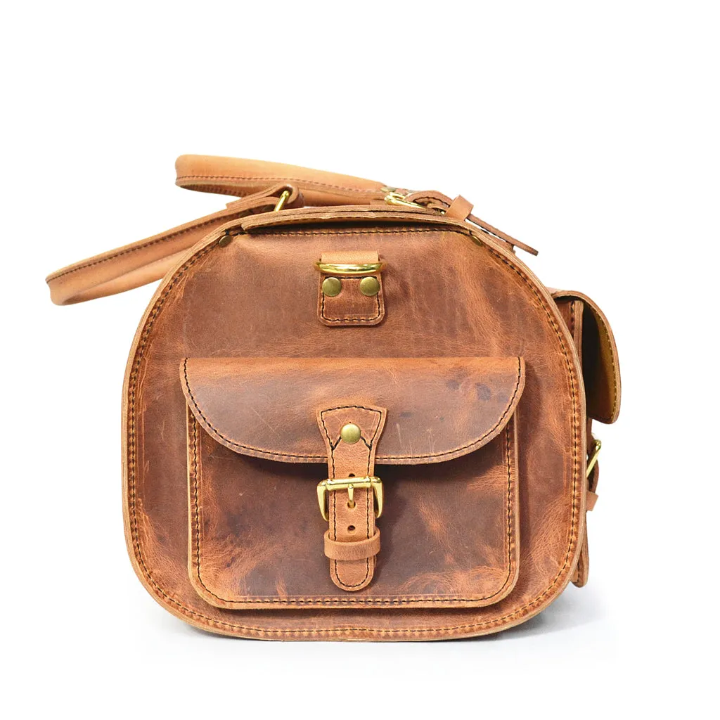 Weekender Duffle Bag - Vintage Leather