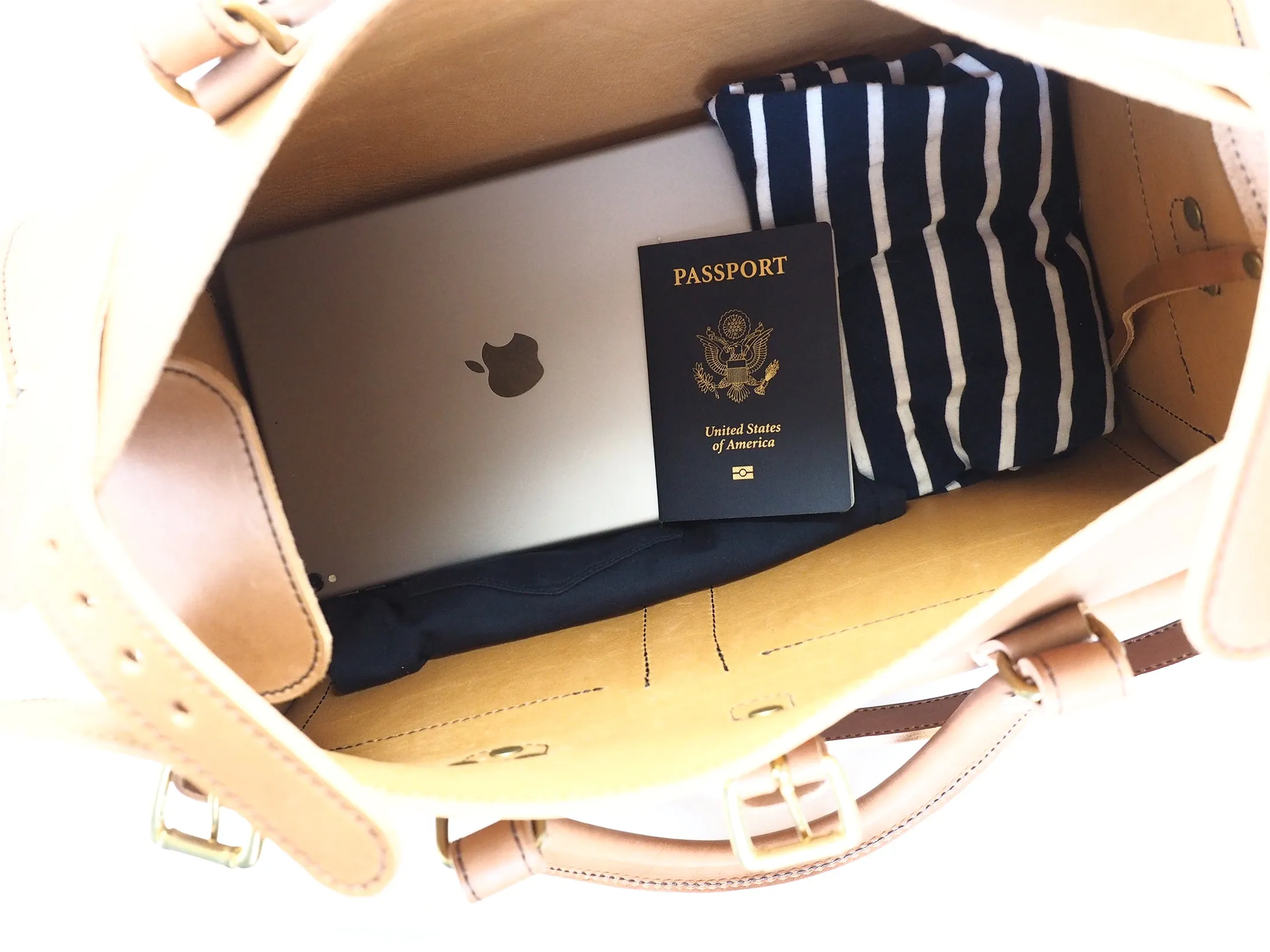 Weekender Duffle Bag - Vintage Leather