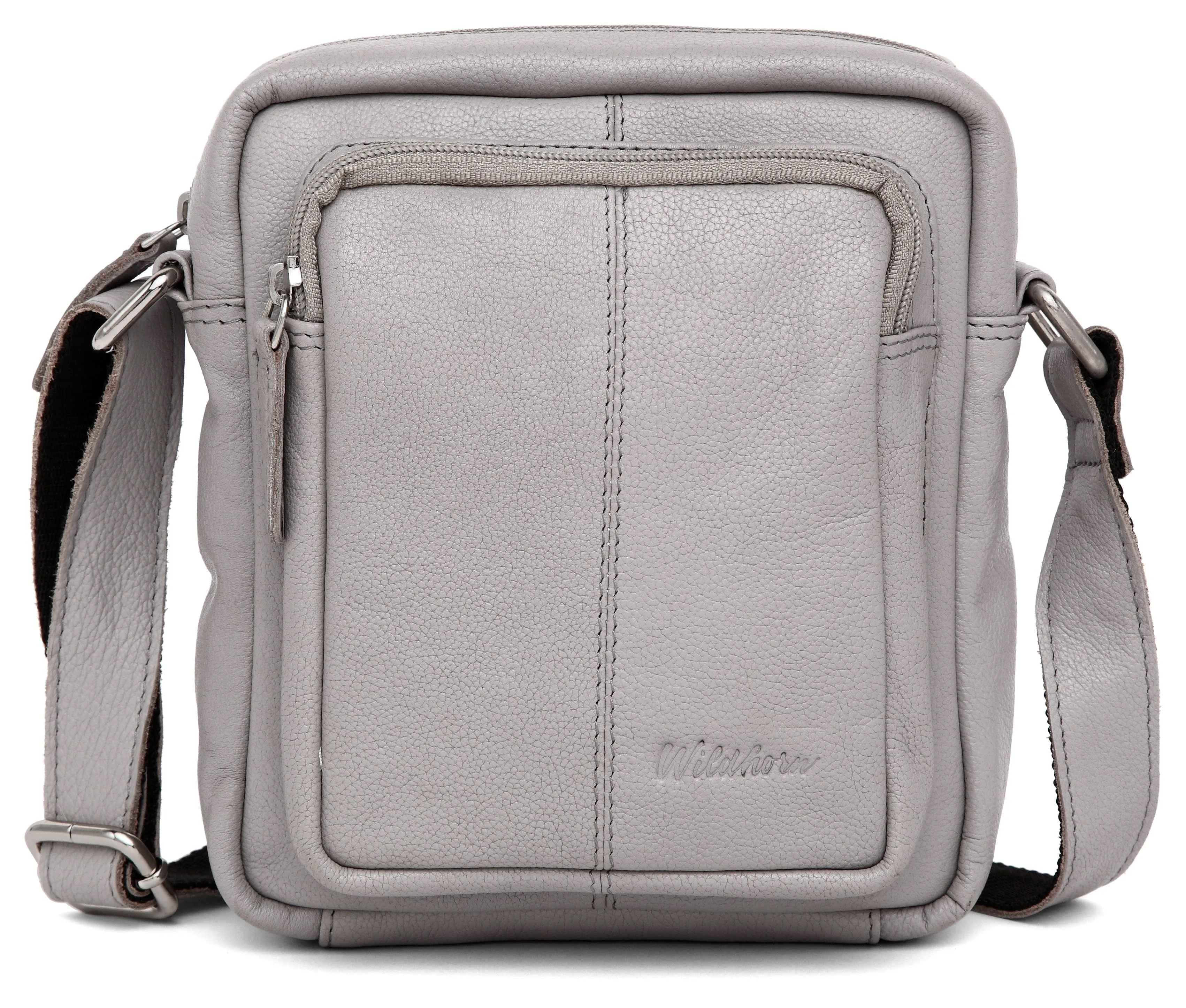 WildHorn® Upper Grain Genuine Leather Ladies Sling Bag | Cross-body Bag | Shoulder Bag with Adjustable Strap for Girls & Women.