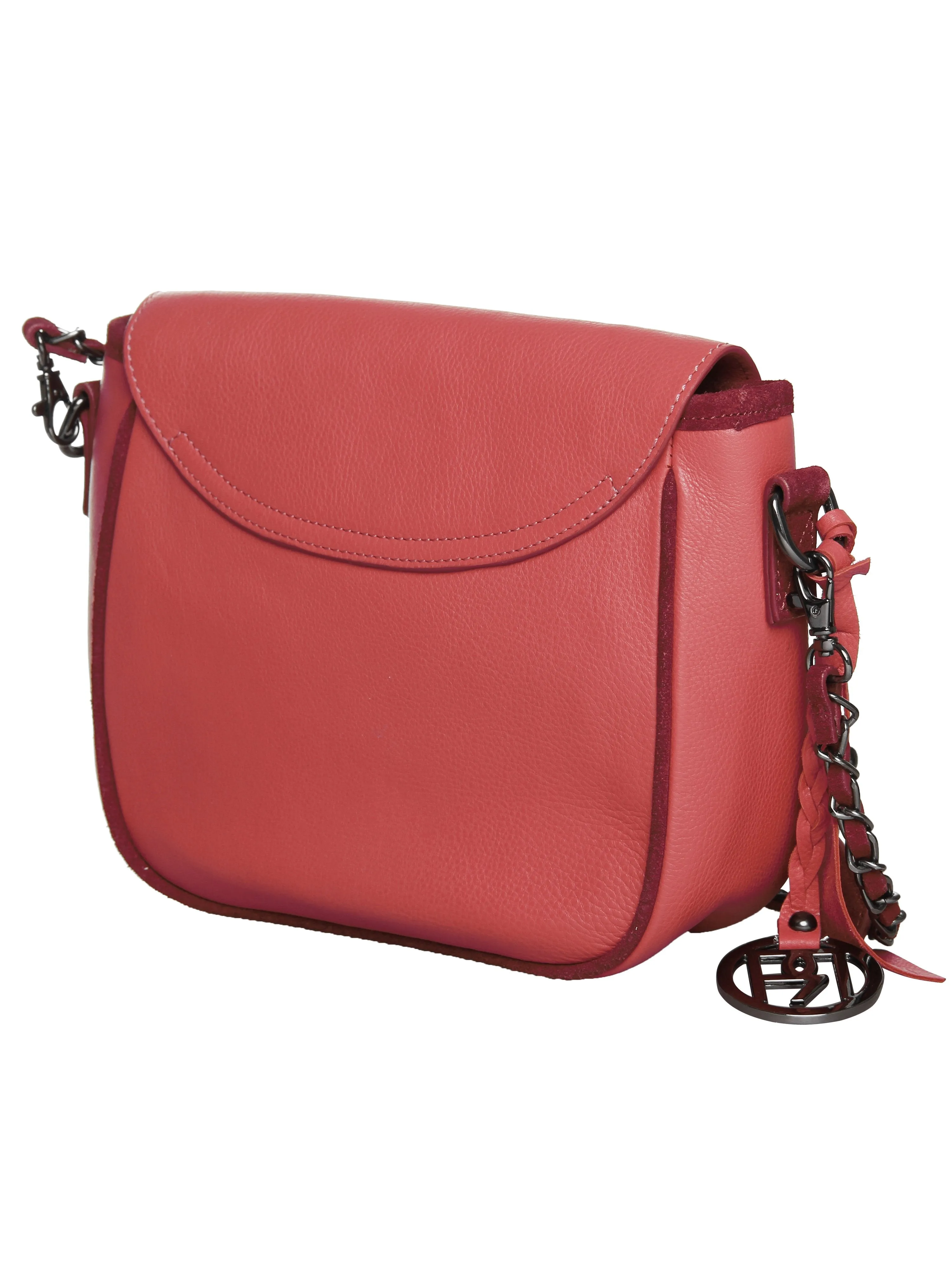 Women's Leather Crossbody Bag - PR948