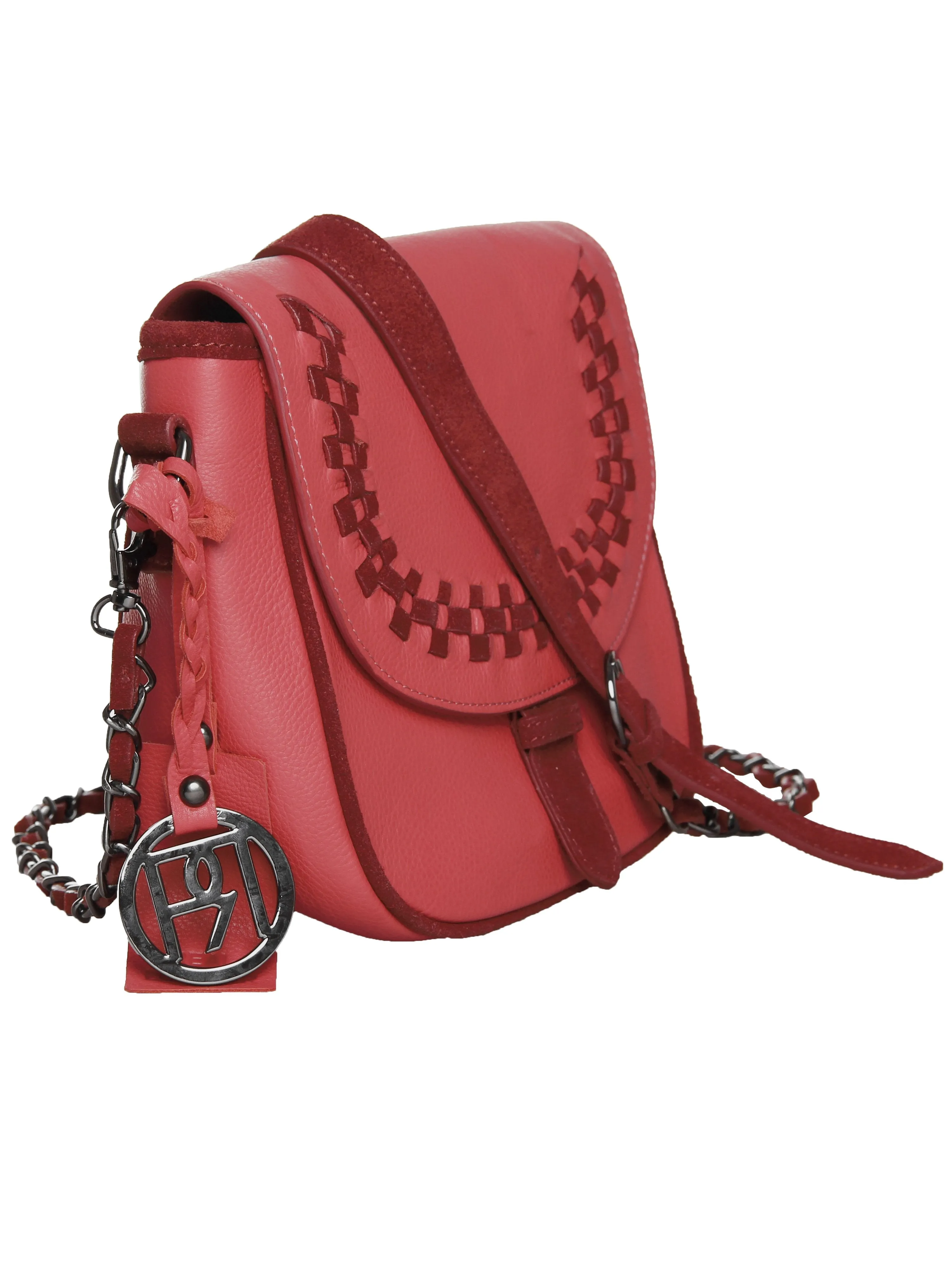 Women's Leather Crossbody Bag - PR948