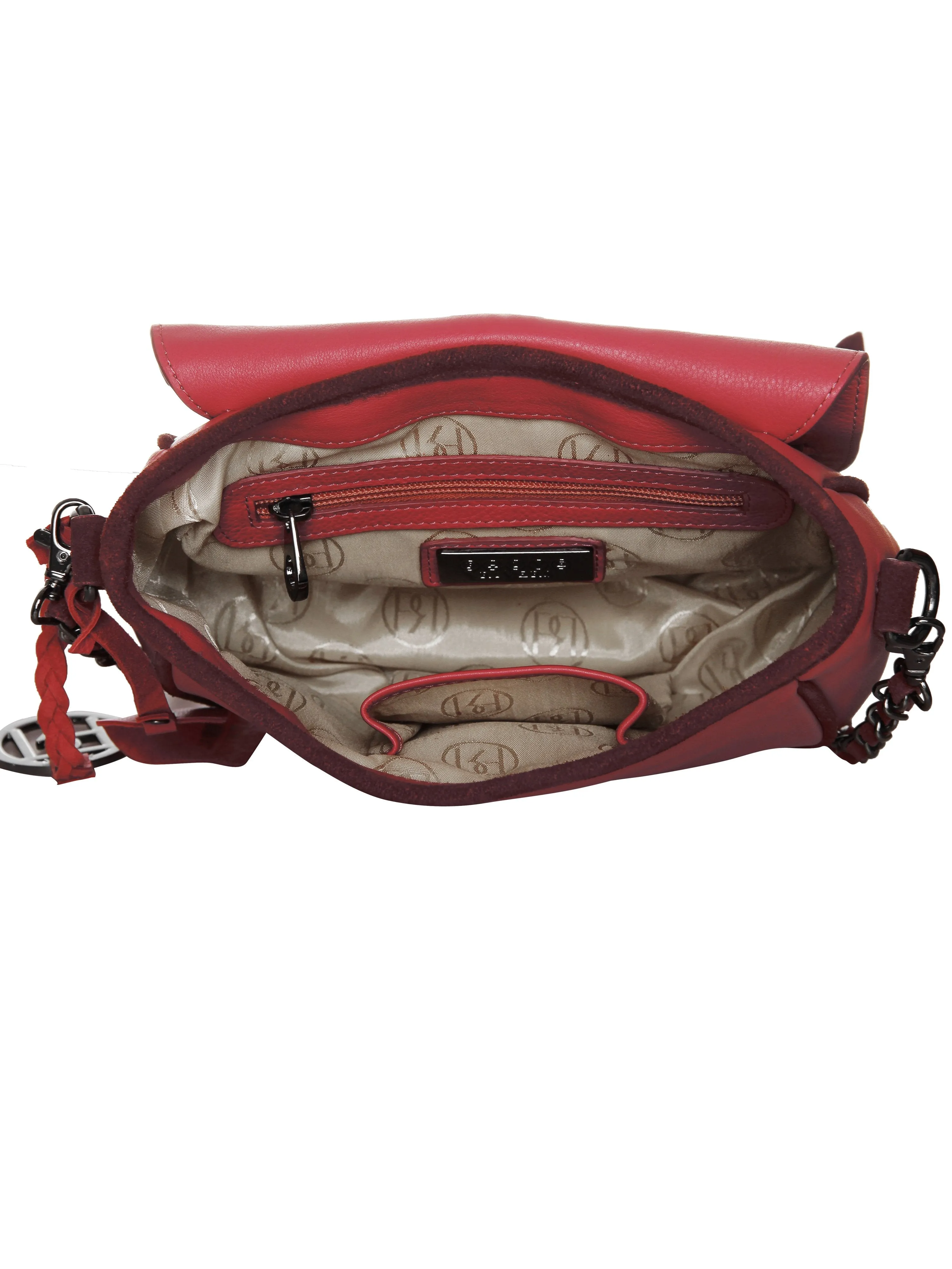 Women's Leather Crossbody Bag - PR948